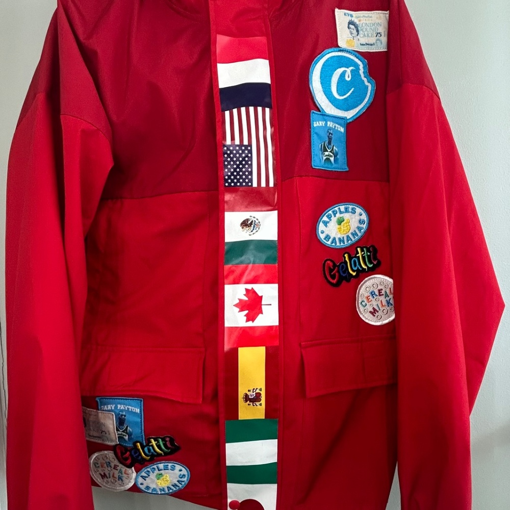 New with Tags Cookies Award Tour red Hooded Jacket Size Medium - Picture 9 of 9